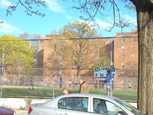 public housing complex near bryant high school in queens