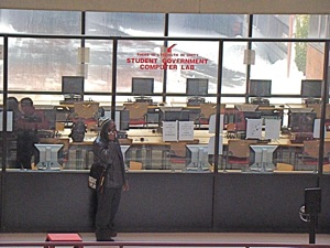 library & computer labs