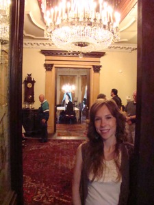 steinway mansion entrance and main foyer