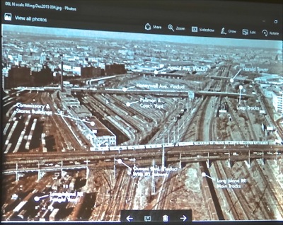 aerial photo of sunnyside yards queens nyc lic