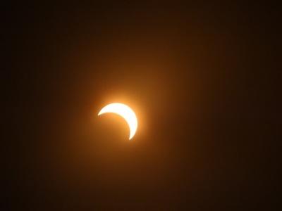 manhattan solar eclipse photos nyc 2017