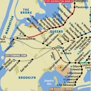 lirr in manhattan map queens