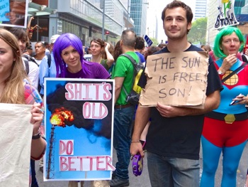 peoples climate march nyc photos