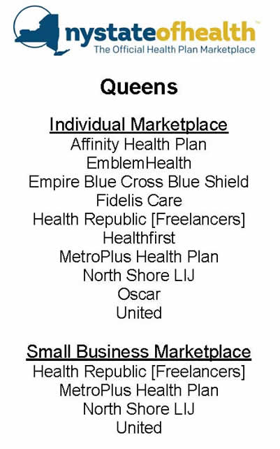 affordable healthcare act in queens